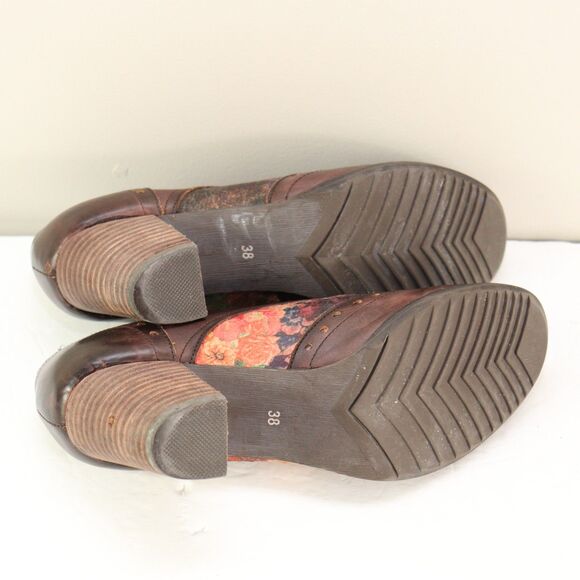 L' ARTISTE-Spring Step MARIVEL Oxford Leather Shoes 38 - Picture 5 of 7